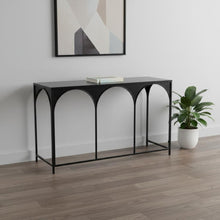 Load image into Gallery viewer, 50" Frame Console Table - Black