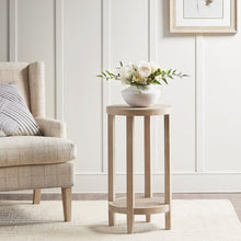 Load image into Gallery viewer, Bedford - Round Accent Table - Reclaimed Wheat