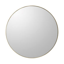 Load image into Gallery viewer, 30" Round Framed Accent Mirror - Gold