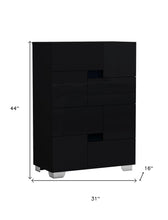 Load image into Gallery viewer, Superb High Gloss Chest - Black