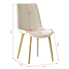 Load image into Gallery viewer, Modern Dining Chairs Ergonomic Design For Kitchen (Set of 4)
