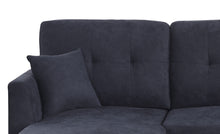Load image into Gallery viewer, Sectional Sofa Bed - Dark Blue