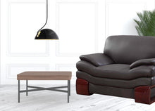 Load image into Gallery viewer, Leather Chair - Dazzling Brown