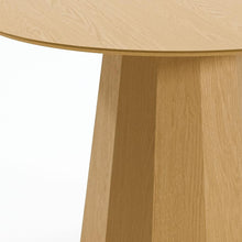 Load image into Gallery viewer, 46'' Wood Pedestal Base Round Top Dining Table - Natural