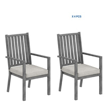 Load image into Gallery viewer, Patio Dining Chairs With Thick Cushions