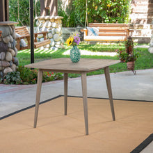 Load image into Gallery viewer, Modern Indoor Square Acacia Wood Dining Table With Toothpick Leg Design