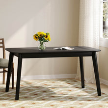 Load image into Gallery viewer, Retro Dining Table With Faux Wood Top