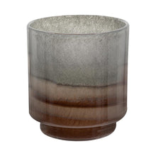 Load image into Gallery viewer, Ombre Round Table Vase - Gray / Brown