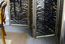 Load image into Gallery viewer, Room Divider, Herero 4 Panel Decorative Screen - Black