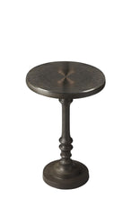 Load image into Gallery viewer, 24" Transitional Metal Round Pedestal End Table - Bronze