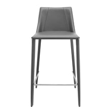Load image into Gallery viewer, Steel Low Back Counter Height Bar Chair - Gray