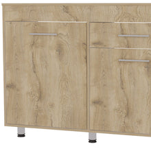 Load image into Gallery viewer, Console Accent Cabinet With Three Shelves And One Drawer - Natural