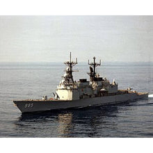 Load image into Gallery viewer, Hand Painted Model Boat - Blue / Gray