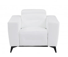Load image into Gallery viewer, Italian Leather Power Recliner Chair - White