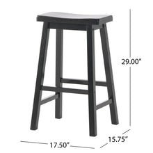 Load image into Gallery viewer, Saddle Stool - Black