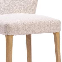 Load image into Gallery viewer, Fabric Dining Side Chairs (Set of 2) - Ivory / Natural