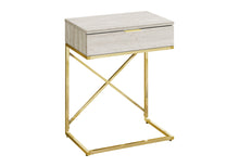 Load image into Gallery viewer, Accent Side Table, Storage Drawer, Spacious Tabletop, Contemporary & Modern