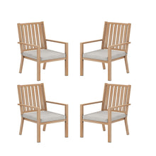 Load image into Gallery viewer, Patio Dining Chairs With Thick Cushions