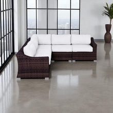Load image into Gallery viewer, Outdoor Wicker Sofa Seating Group With Cushions