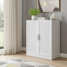 Load image into Gallery viewer, Accent Cabinet With Two Doors Wood - White