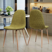 Load image into Gallery viewer, Elegant Dining Chair Set With Fabric