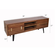 Load image into Gallery viewer, Asther - Acacia Wood TV Cabinet - Natural Wood / Brown