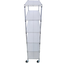 Load image into Gallery viewer, 6 Tier 6000Lbs Capacity Nsf Metal Shelf Wire Shelving Unit, Heavy Duty Adjustable Storage Rack With Wheels & Shelf Liners For Commercial Grade Utility Steel Storage Rack