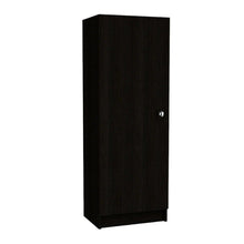 Load image into Gallery viewer, 47" Wood Pantry Or Storage Closet - Black