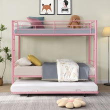 Load image into Gallery viewer, Bunk Bed With Trundle