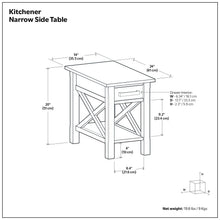 Load image into Gallery viewer, Kitchener - Handcrafted Table