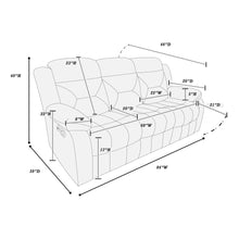 Load image into Gallery viewer, Contemporary Living Room Set With Pillow Arms And Headrest Support