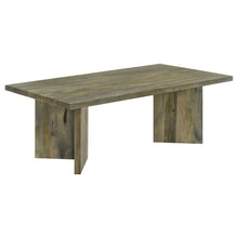 Load image into Gallery viewer, Neskowin - 2 Piece And End Table Set With Geometric Panels - Brown