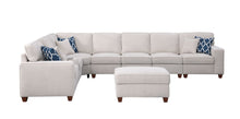 Load image into Gallery viewer, Ted - Sectional Sofa With Ottoman - Beige
