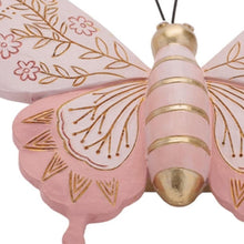 Load image into Gallery viewer, Poly Butterfly Dragonfly Figurines (Set of 4) - Pink / Green