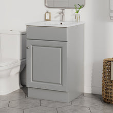 Load image into Gallery viewer, Bathroom Vanity With Sink, Cabinet With Adjustable Shelf