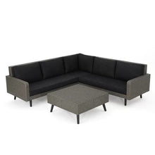 Load image into Gallery viewer, Tahiti - Sofa Set - Black