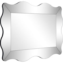 Load image into Gallery viewer, 35" Novelty Glass Framed Accent Mirror - Clear