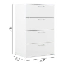 Load image into Gallery viewer, Bliss - Glossy 4 Drawer Jumbo Chest With Extra Deep Storage