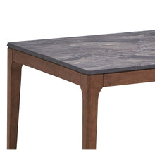 Load image into Gallery viewer, Bevis - Engineered Stone Top Dining Table - Walnut