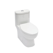 Load image into Gallery viewer, 1 Piece Toilet For Bathroom, Dual Flush, Soft Closing Seat - White