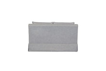 Load image into Gallery viewer, Loveseat With Skirt And Reversable Cushions And 2 Pillows - Light Gray