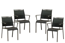 Load image into Gallery viewer, Dining Arm Chairs (Set of 4) - Gray