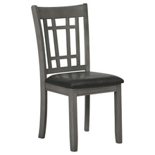 Load image into Gallery viewer, Lattice Back Side Chairs (Set of 2)