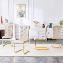 Load image into Gallery viewer, Elegant Design Alligator Skin Upholstered Dining Chairs