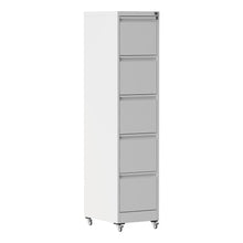 Load image into Gallery viewer, Drawer Metal Locking Vertical File Cabinet With Wheels Heavy Duty Lockable Storage