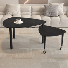 Load image into Gallery viewer, 360 Degree Rotatable Coffee Table With Solid Legs