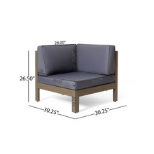 Load image into Gallery viewer, Brava - X Back Corner Chair