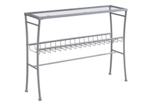 Load image into Gallery viewer, Accent Console Table For Entryway, Contemporary & Modern - Silver