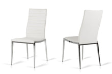 Load image into Gallery viewer, Faux Leather Dining Chairs (Set of 2) - White