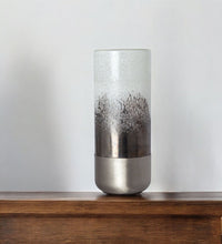 Load image into Gallery viewer, Abstract Cylinder Table Vase (397509) - White